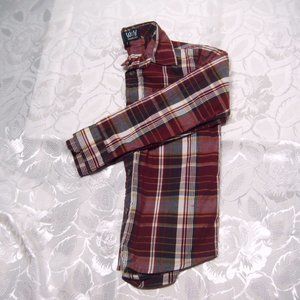 Kids Wasabi Yizi red long sleeve shirt Size 7